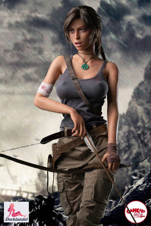 Lara Croft sexpuppe (Game Lady 166 cm e-cup Nr. 20 Silikon)
