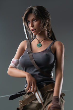 Lara Croft sexpuppe (Game Lady 166 cm e-cup Nr. 20 Silikon)