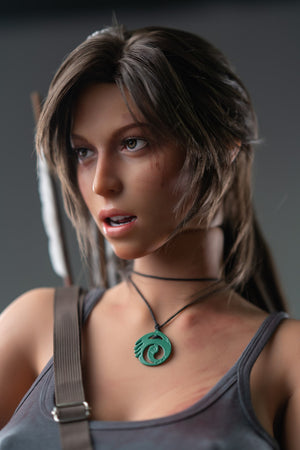 Lara Croft sexpuppe (Game Lady 166 cm e-cup Nr. 20 Silikon)