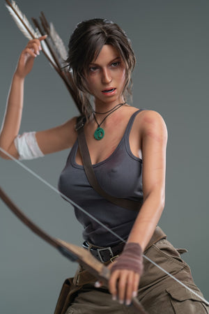 Lara Croft sexpuppe (Game Lady 166 cm e-cup Nr. 20 Silikon)