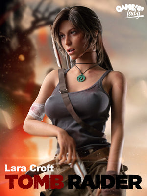 Lara Croft sexpuppe (Game Lady 166 cm e-cup Nr. 20 Silikon)