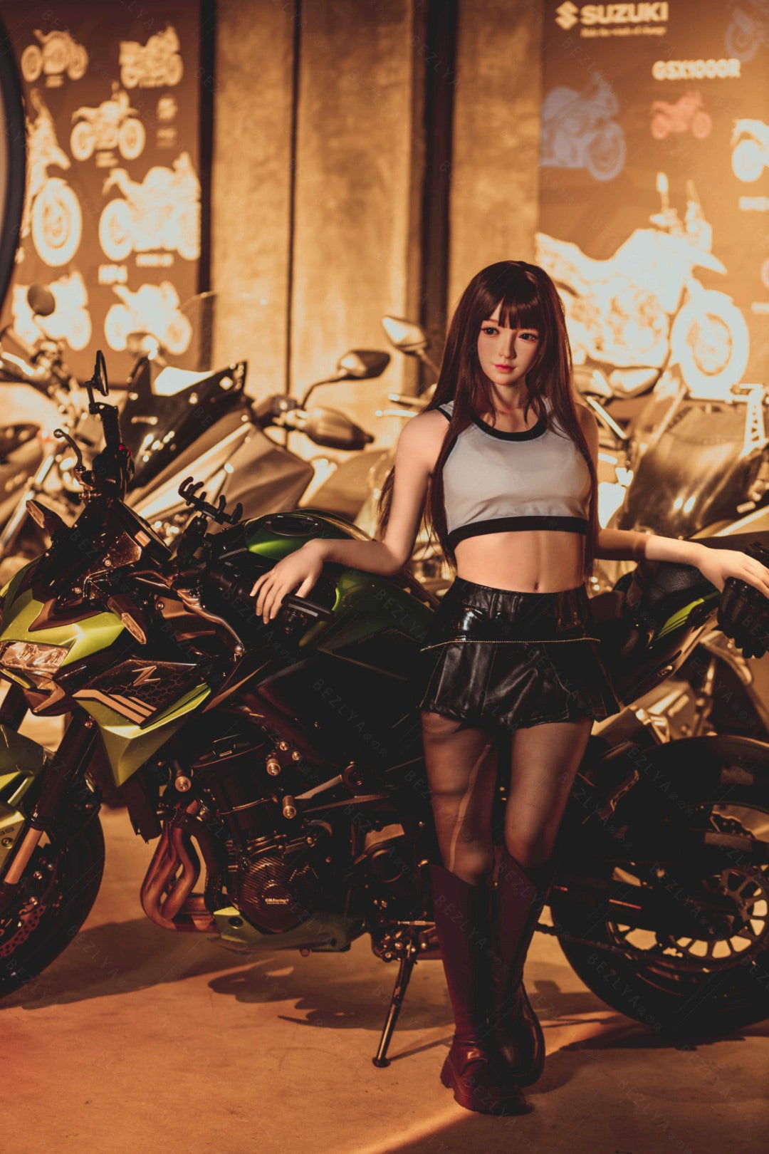 Stechpalme sexpuppe (Bezlya Doll 160cm C-cup 2.1 Silikon)