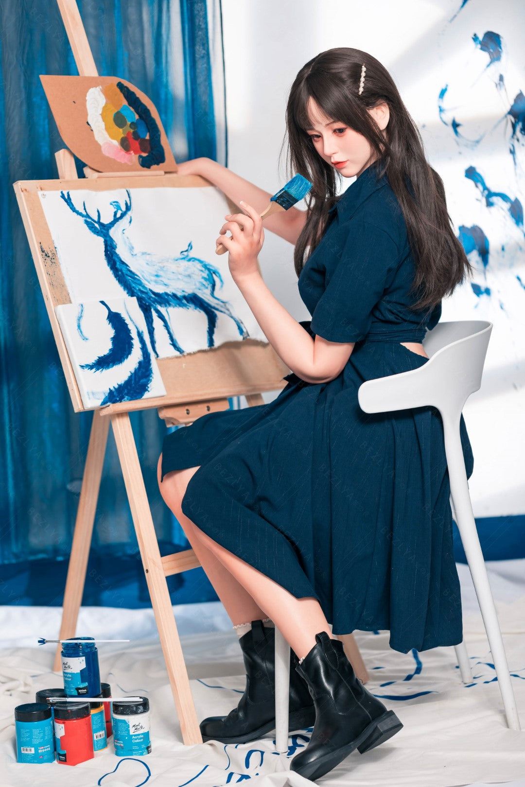 Begonie sexpuppe (Bezlya Doll 162cm C-cup 2,2U Silizium)