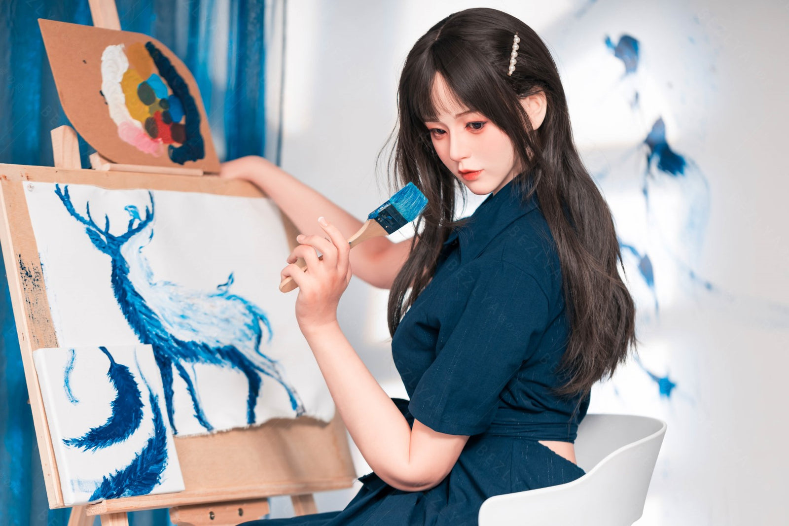 Begonie sexpuppe (Bezlya Doll 162cm C-cup 2,2U Silizium)