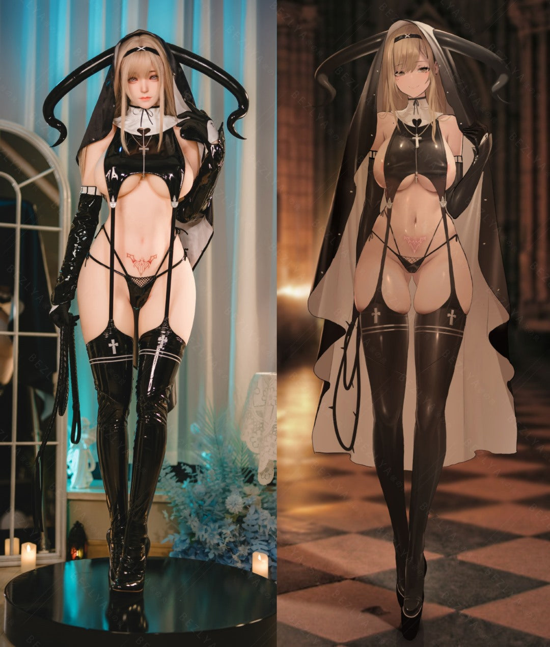 Campanula sexpuppe (Bezlya Doll 155cm F-cup 2.0 TPE+Silikon)