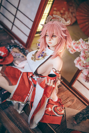 Yae miko sexpuppe (Bezlya Doll 155 cm e-cup 2.2CF Silikon)
