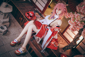 Yae miko sexpuppe (Bezlya Doll 155 cm e-cup 2.2CF Silikon)