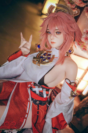 Yae miko sexpuppe (Bezlya Doll 155 cm e-cup 2.2CF Silikon)