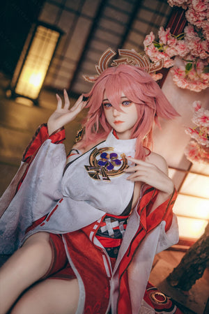 Yae miko sexpuppe (Bezlya Doll 155 cm e-cup 2.2CF Silikon)