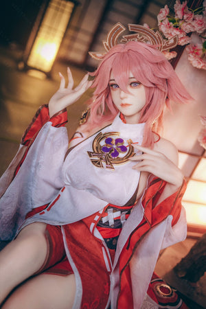 Yae miko sexpuppe (Bezlya Doll 155 cm e-cup 2.2CF Silikon)