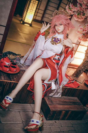 Yae miko sexpuppe (Bezlya Doll 155 cm e-cup 2.2CF Silikon)