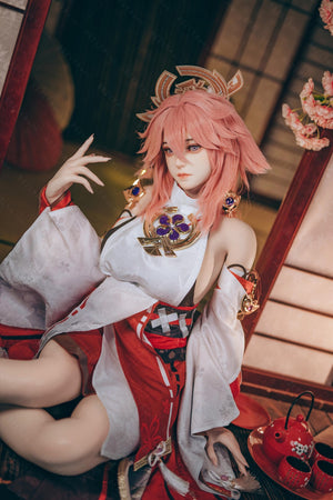 Yae miko sexpuppe (Bezlya Doll 155 cm e-cup 2.2CF Silikon)