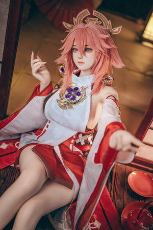 Yae miko sexpuppe (Bezlya Doll 155 cm e-cup 2.2CF Silikon)