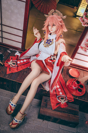 Yae miko sexpuppe (Bezlya Doll 155 cm e-cup 2.2CF Silikon)