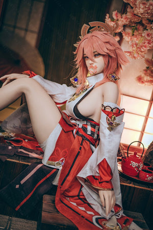 Yae miko sexpuppe (Bezlya Doll 155 cm e-cup 2.2CF Silikon)