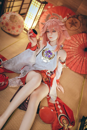 Yae miko sexpuppe (Bezlya Doll 155 cm e-cup 2.2CF Silikon)