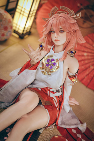 Yae miko sexpuppe (Bezlya Doll 155 cm e-cup 2.2CF Silikon)