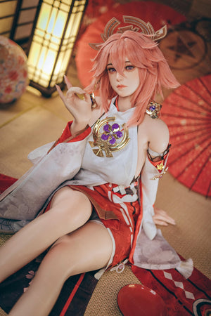 Yae miko sexpuppe (Bezlya Doll 155 cm e-cup 2.2CF Silikon)
