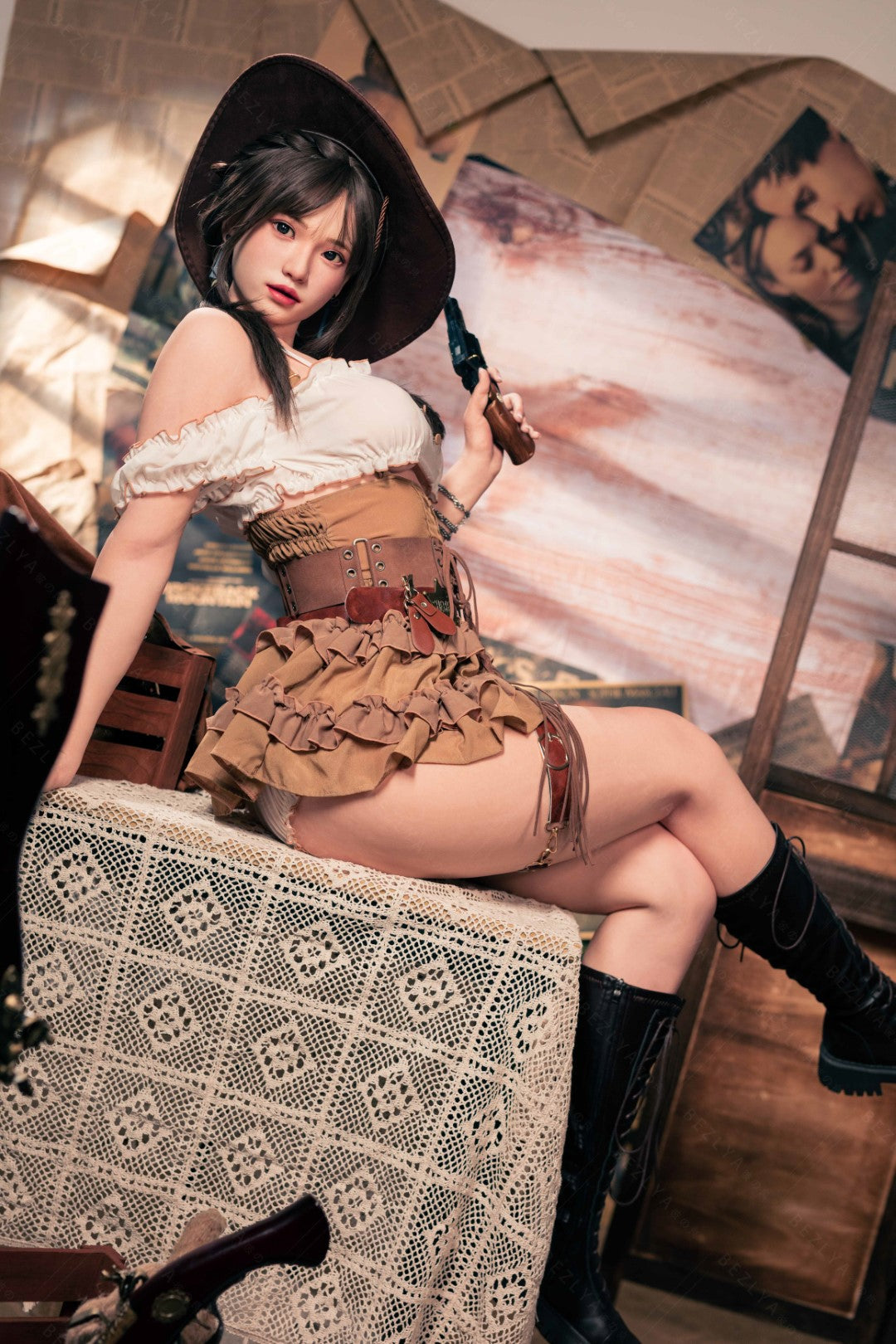 Helianthus sexpuppe (Bezlya Doll 162cm C-cup 2,2U Silizium)