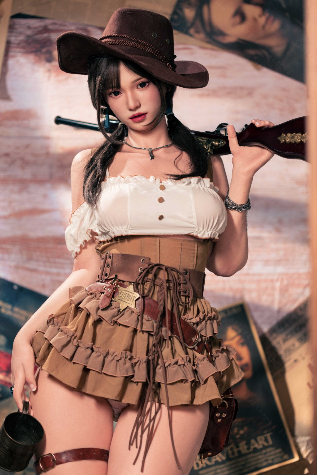 Helianthus sexpuppe (Bezlya Doll 162cm C-cup 2,2U Silizium)