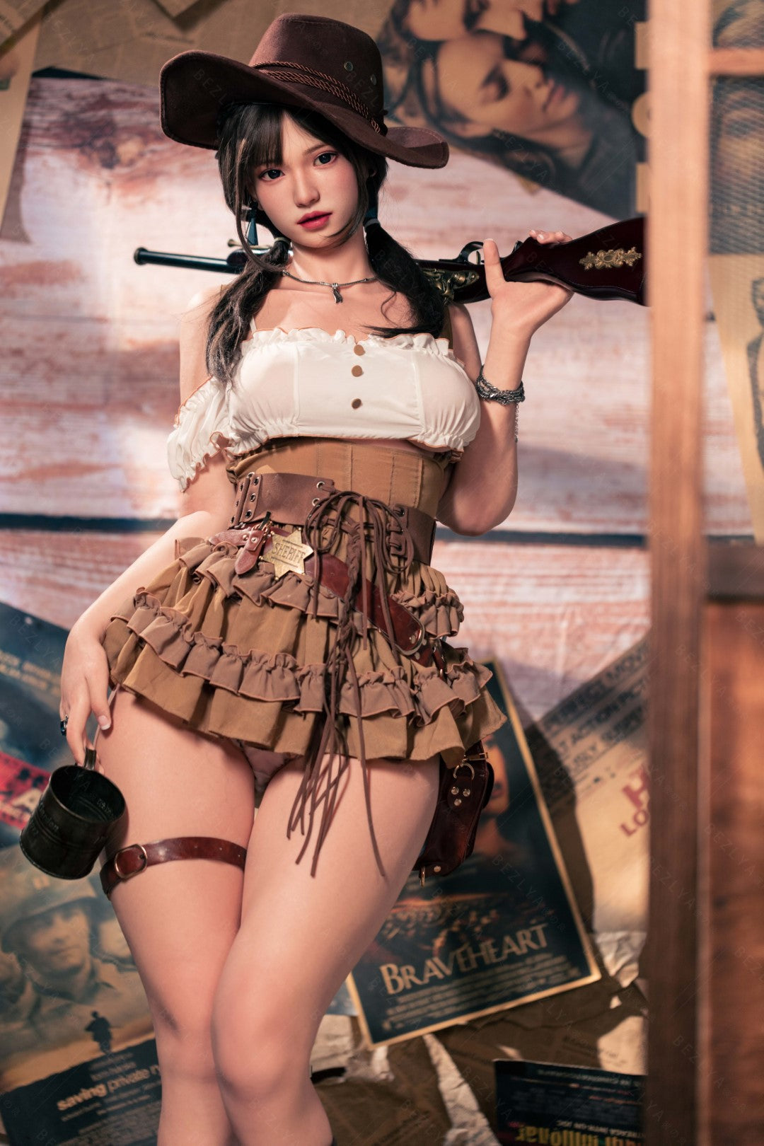 Helianthus sexpuppe (Bezlya Doll 162cm C-cup 2,2U Silizium)