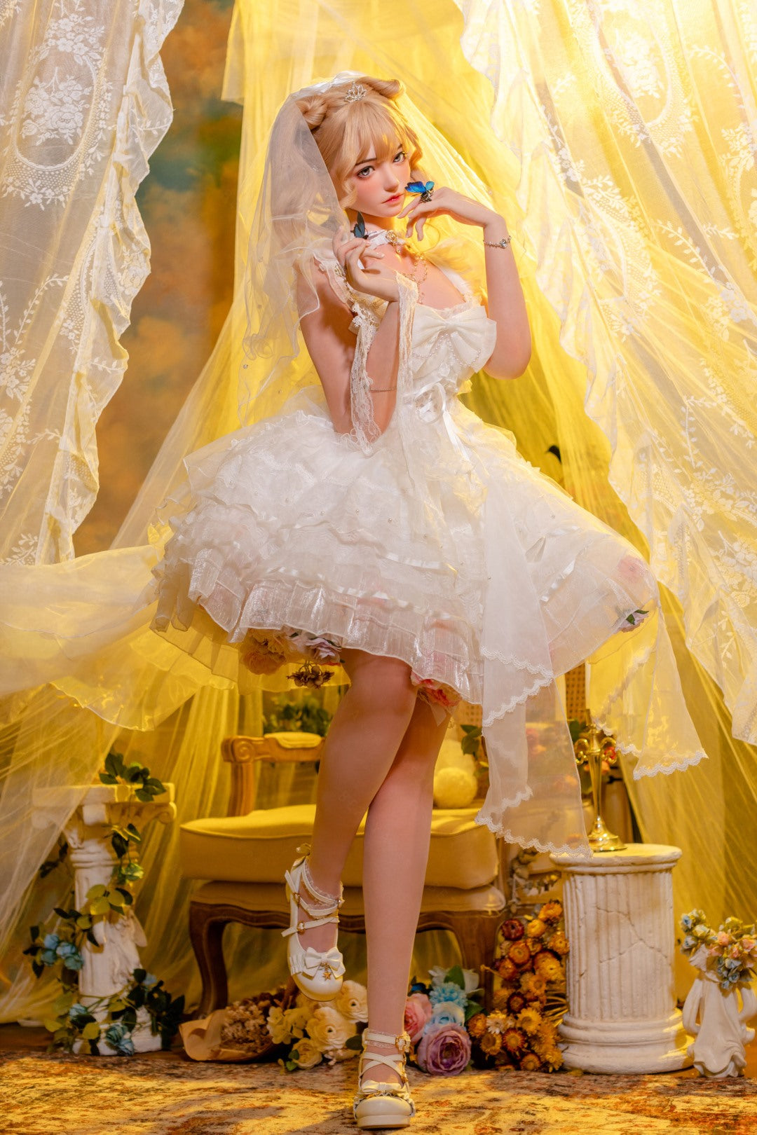 Oleander sexpuppe (Bezlya Doll 156cm B-cup 2.1 Silikon)