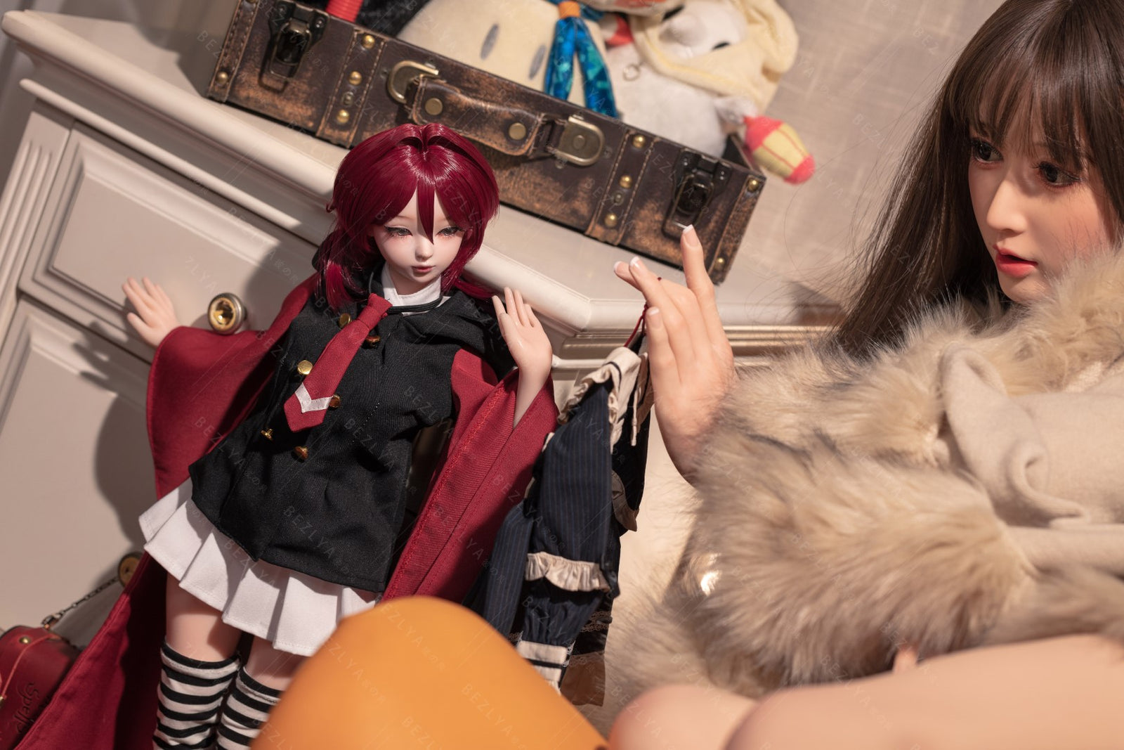 Litschi sexpuppe (Bezlya Doll 60cm C-cup 2.2 Silikon)