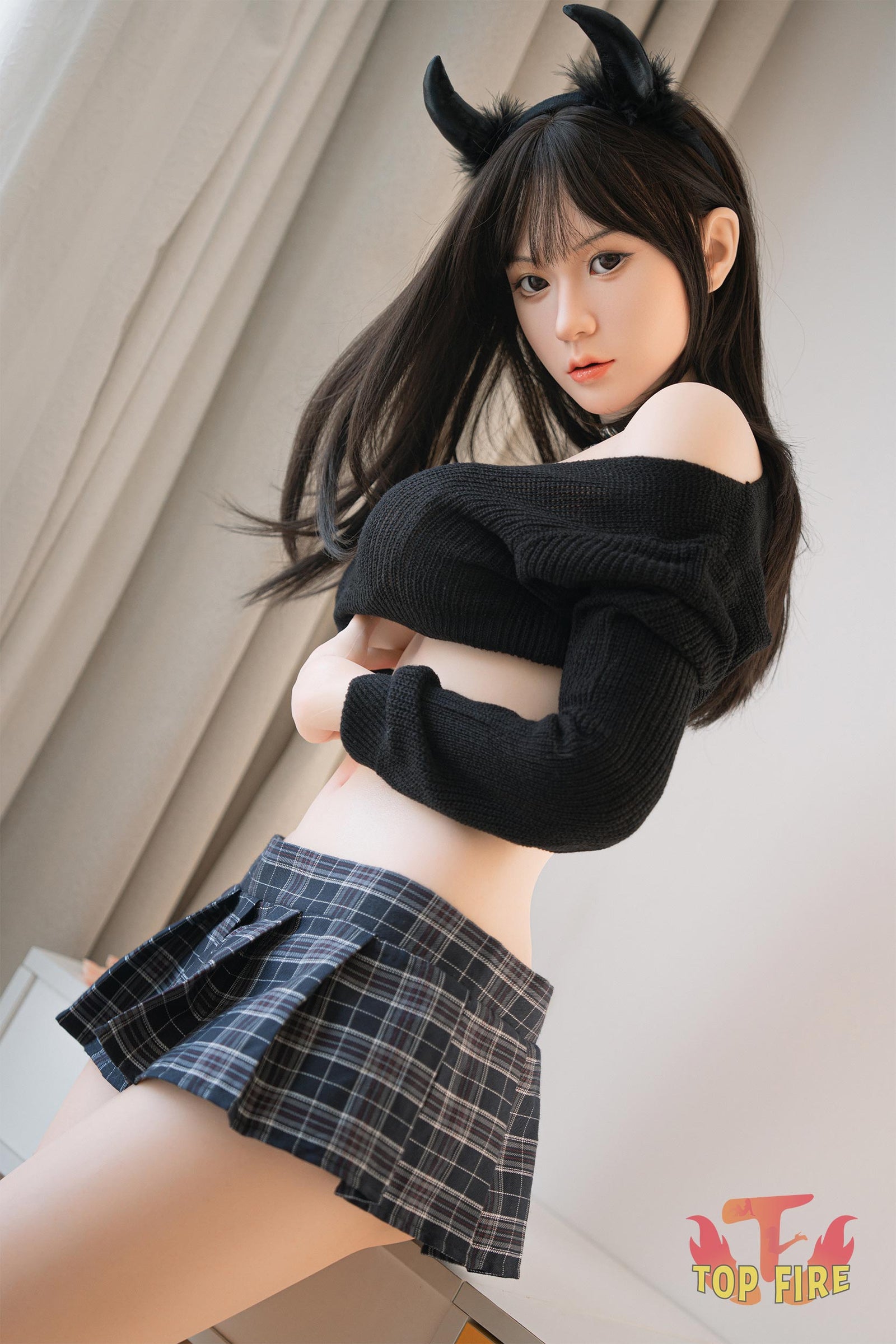 Ann sexpuppe (Top Fire Doll 158cm D-cup T10 Silikon)