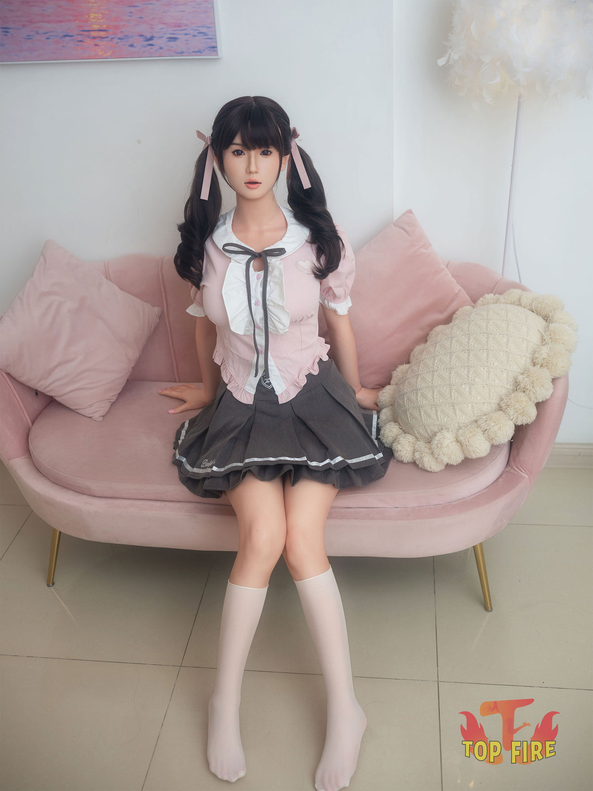 Esther sexpuppe (Top Fire Doll 158cm D-cup T29 Silikon)