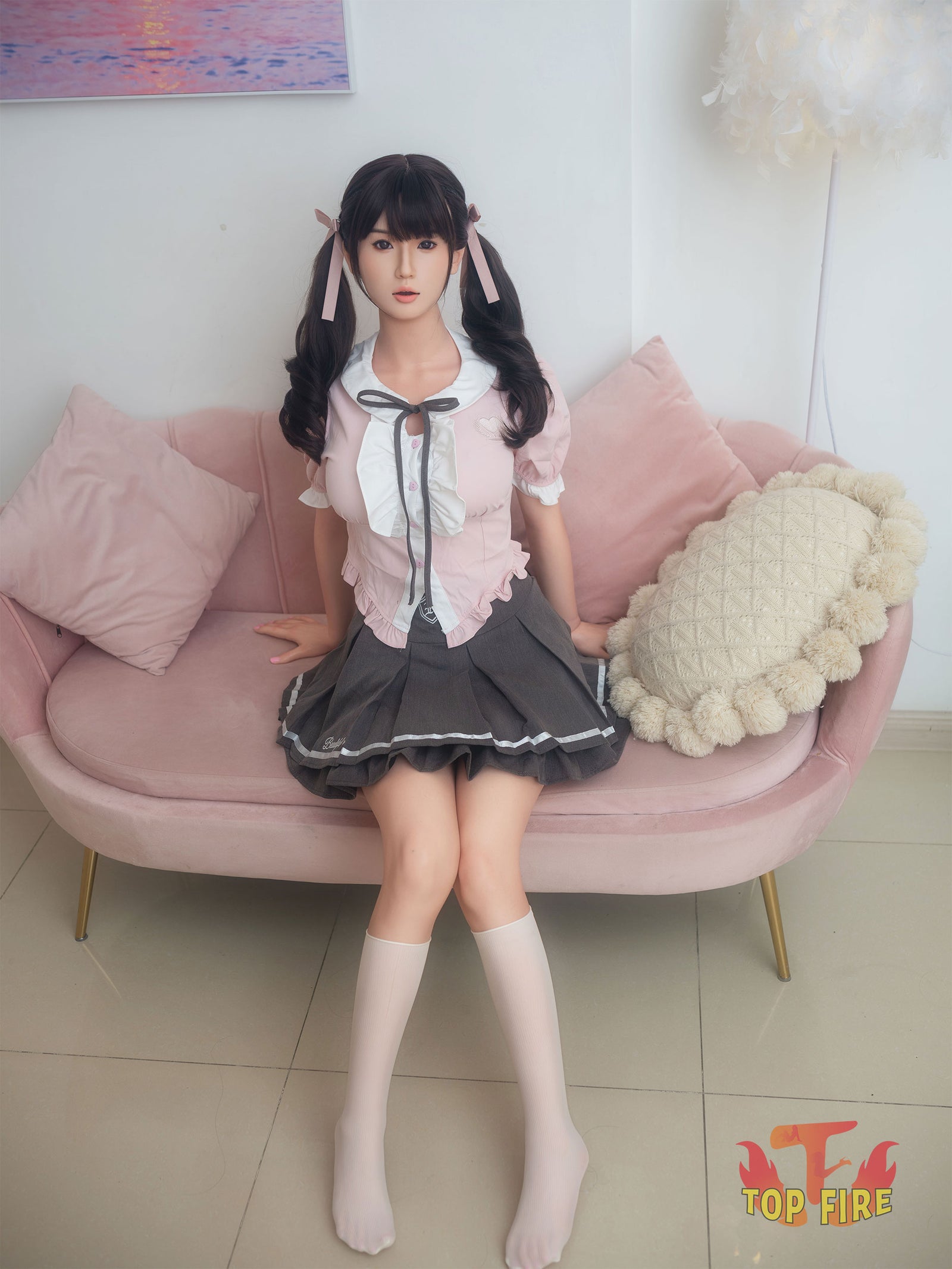 Esther sexpuppe (Top Fire Doll 158cm D-cup T29 Silikon)