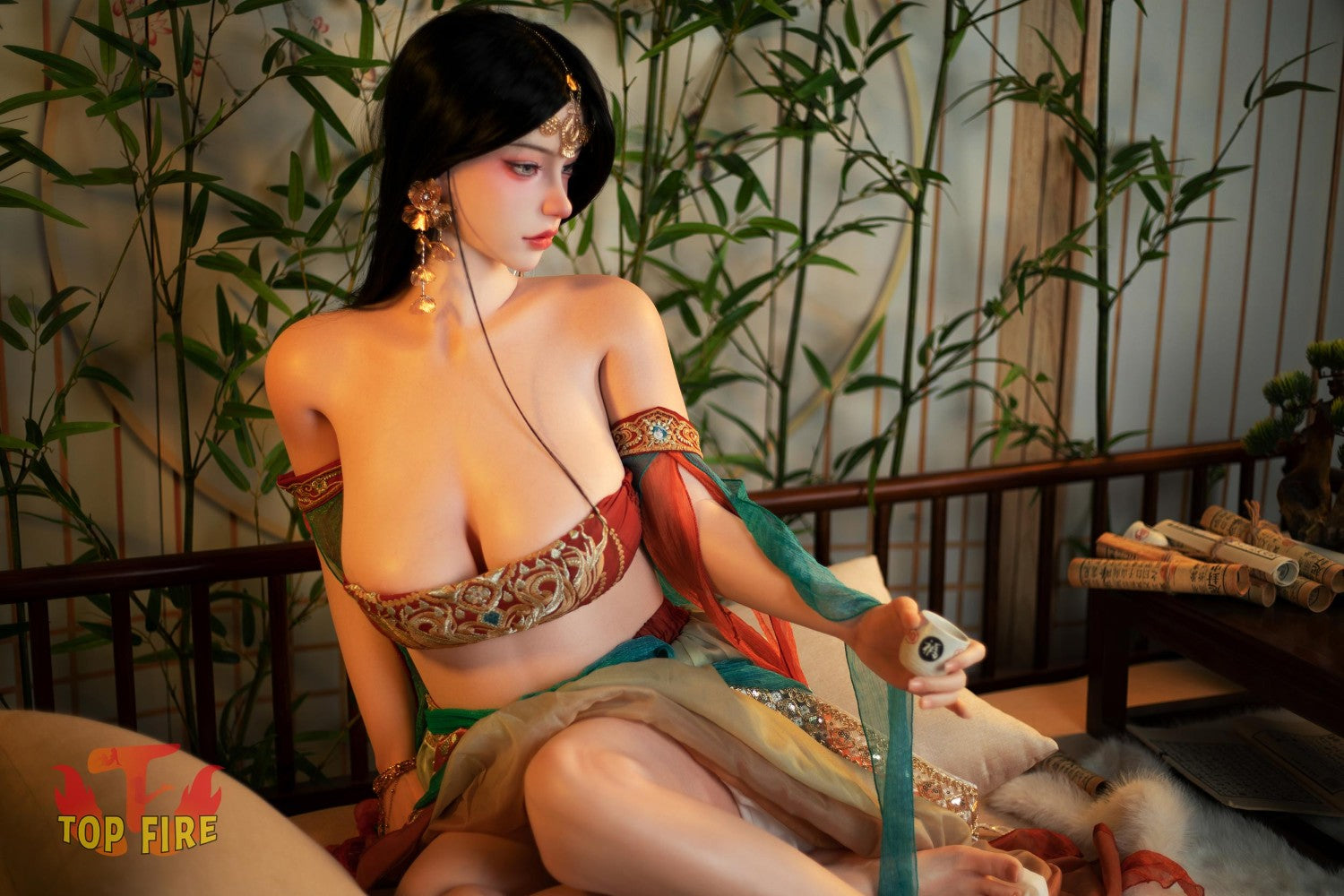 Aria Sexdocka (Top Fire Doll 160cm F-kupa T67 Silikon)