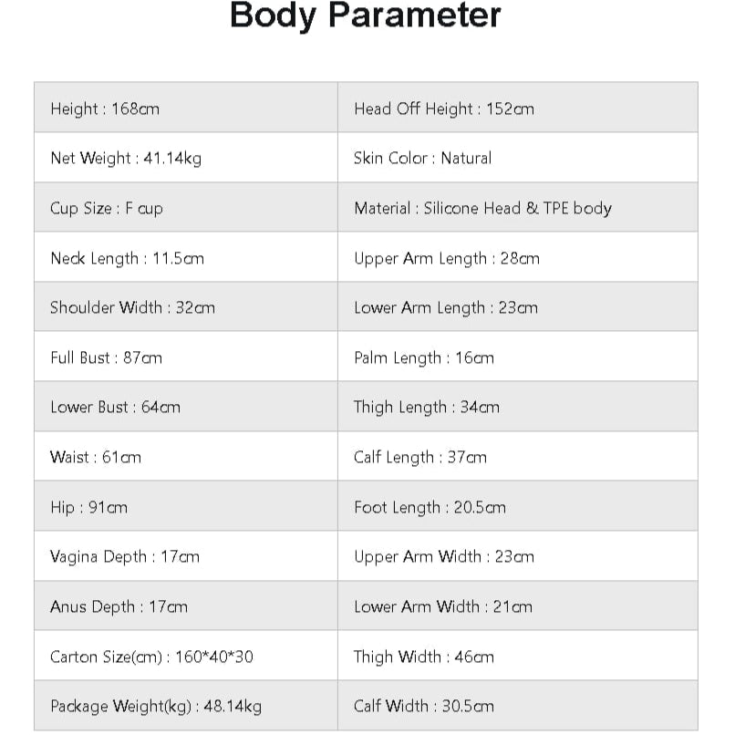 Elara-B sexpuppe (LilyDoll 168cm F-cup #LD001 TPE+Silikon)