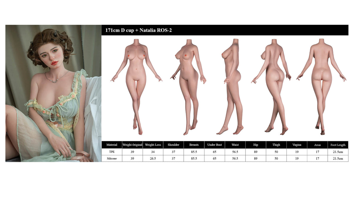 Natalia sexpuppe (Starpery 171cm D-cup TPE+Silikon)