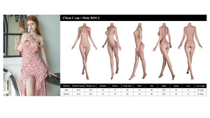 Hedy sexpuppe (Starpery 174 cm C-cup TPE+Silikon)