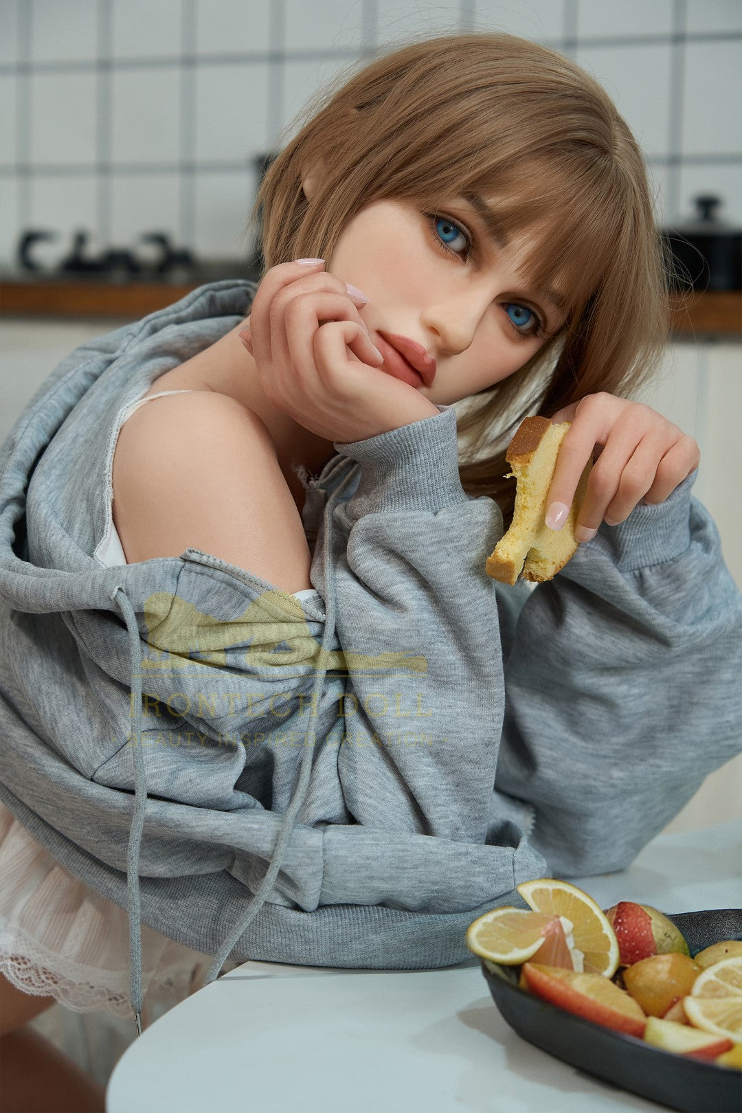 Tina sexpuppe (Irontech Doll 166cm C-cup S45 Silikon)