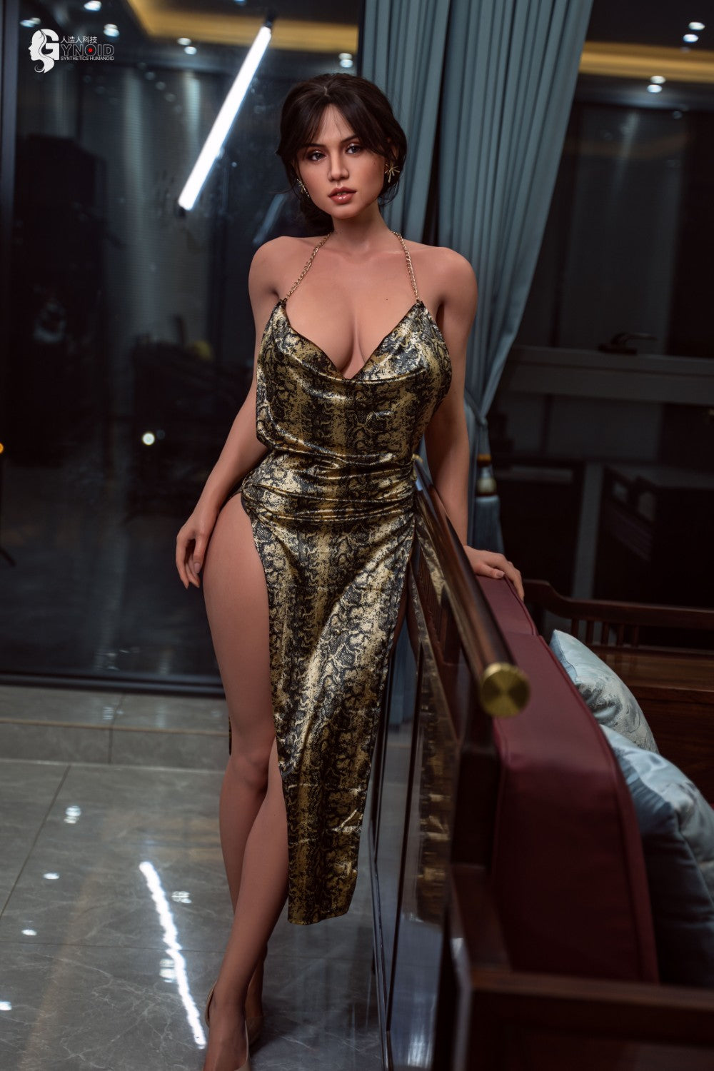 sexpuppe Gina Modell 21 Deluxe (Gynoid Doll 164cm F-cup Silikon)