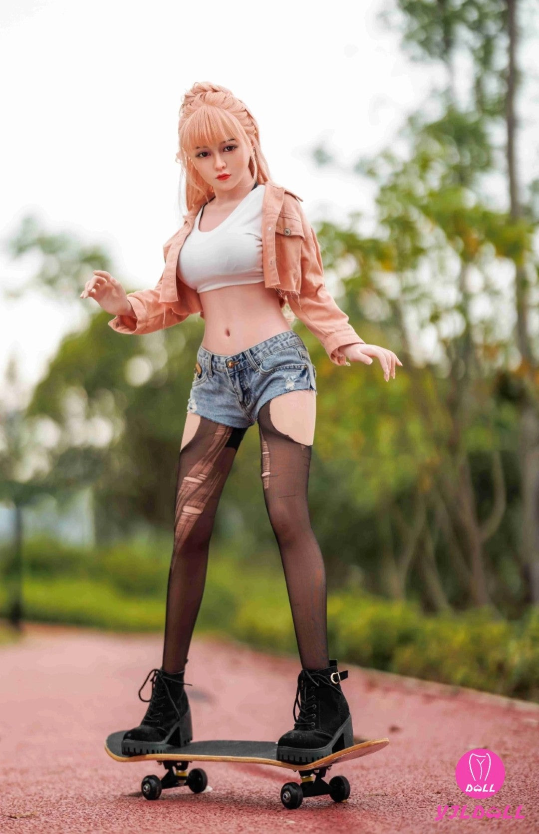 Ansley Sex doll (YJL Doll 148cm D-cup #369 TPE+silicone)