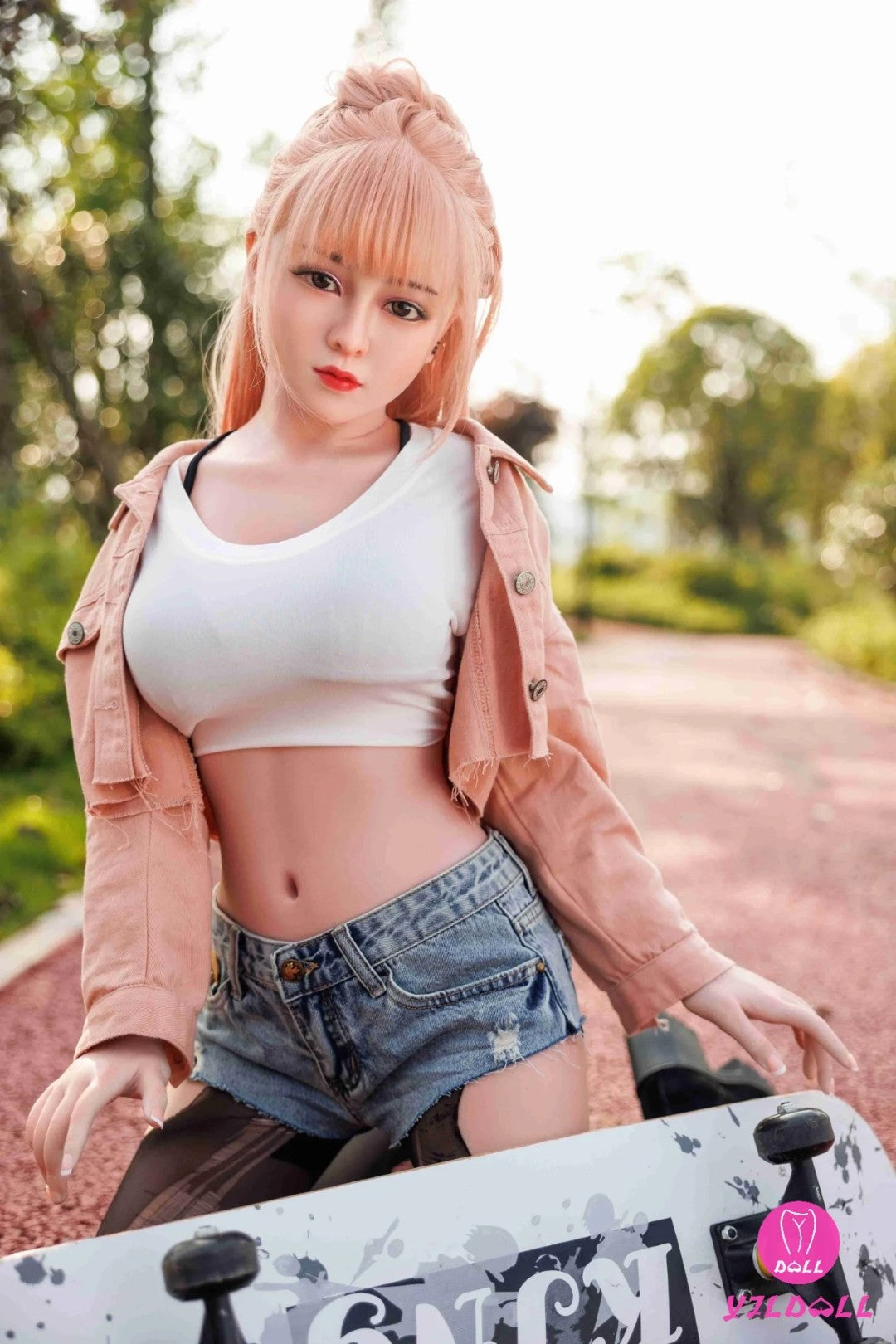 Ansley Sex doll (YJL Doll 148cm D-cup #369 TPE+silicone)