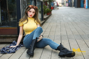 Eileen sexpuppe (Irontech Doll 159cm G-cup S40 TPE+Silikon)