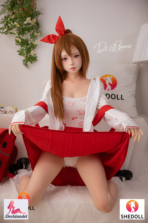 Lemon sexpuppe (SHEDOLL 148 cm d-cup #SH182 Silikon)