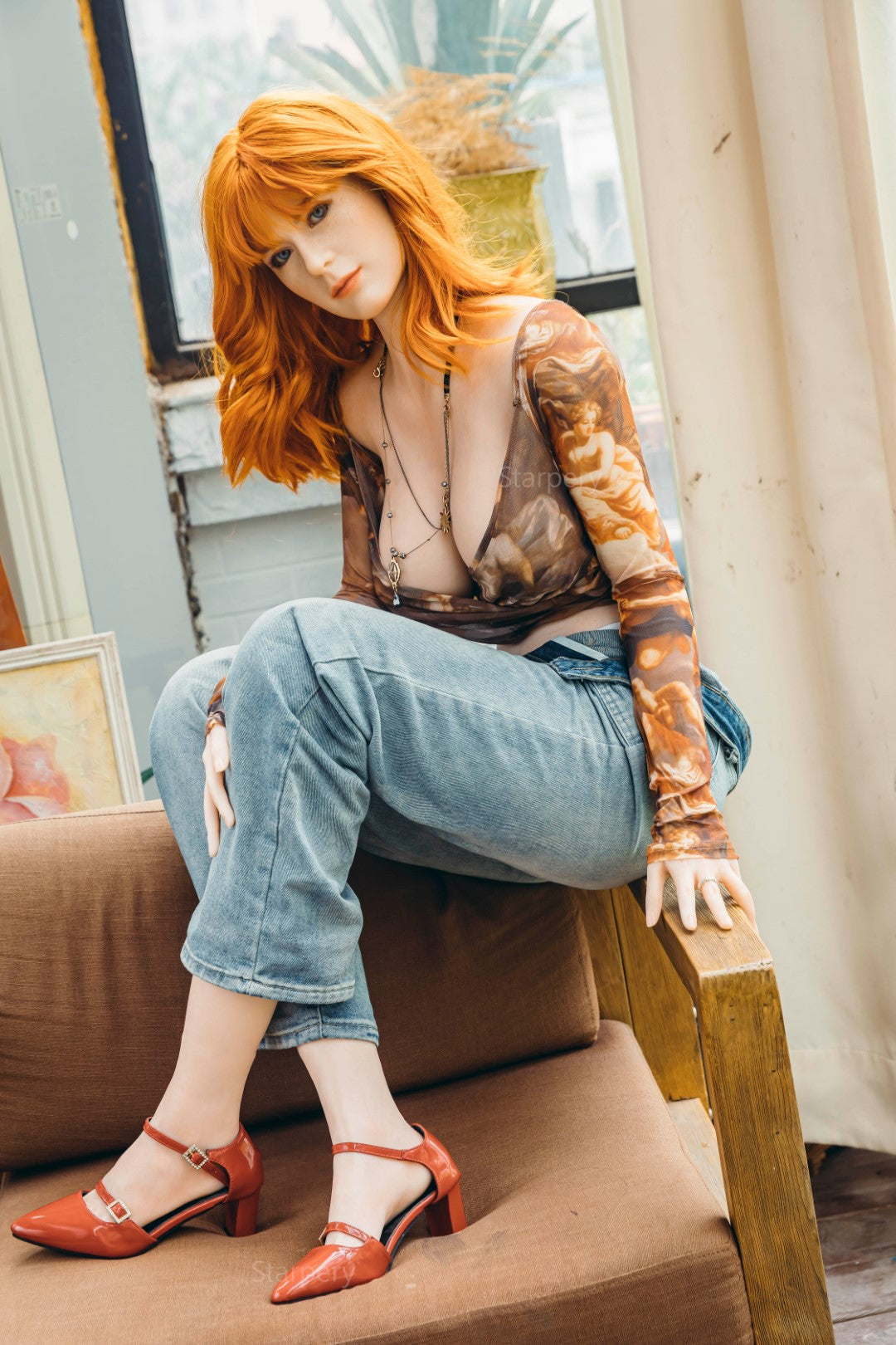 Kieme sexpuppe (Starpery 172cm F-cup TPE+Silikon)