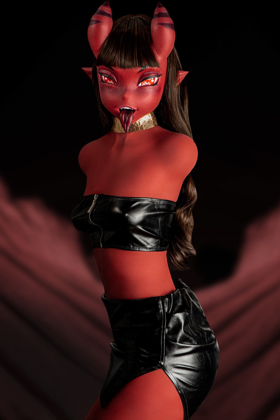 Meru Der Sukkubus-Torso sexpuppe (Climax Doll Pro 110cm A-cup TPE+Silikon)