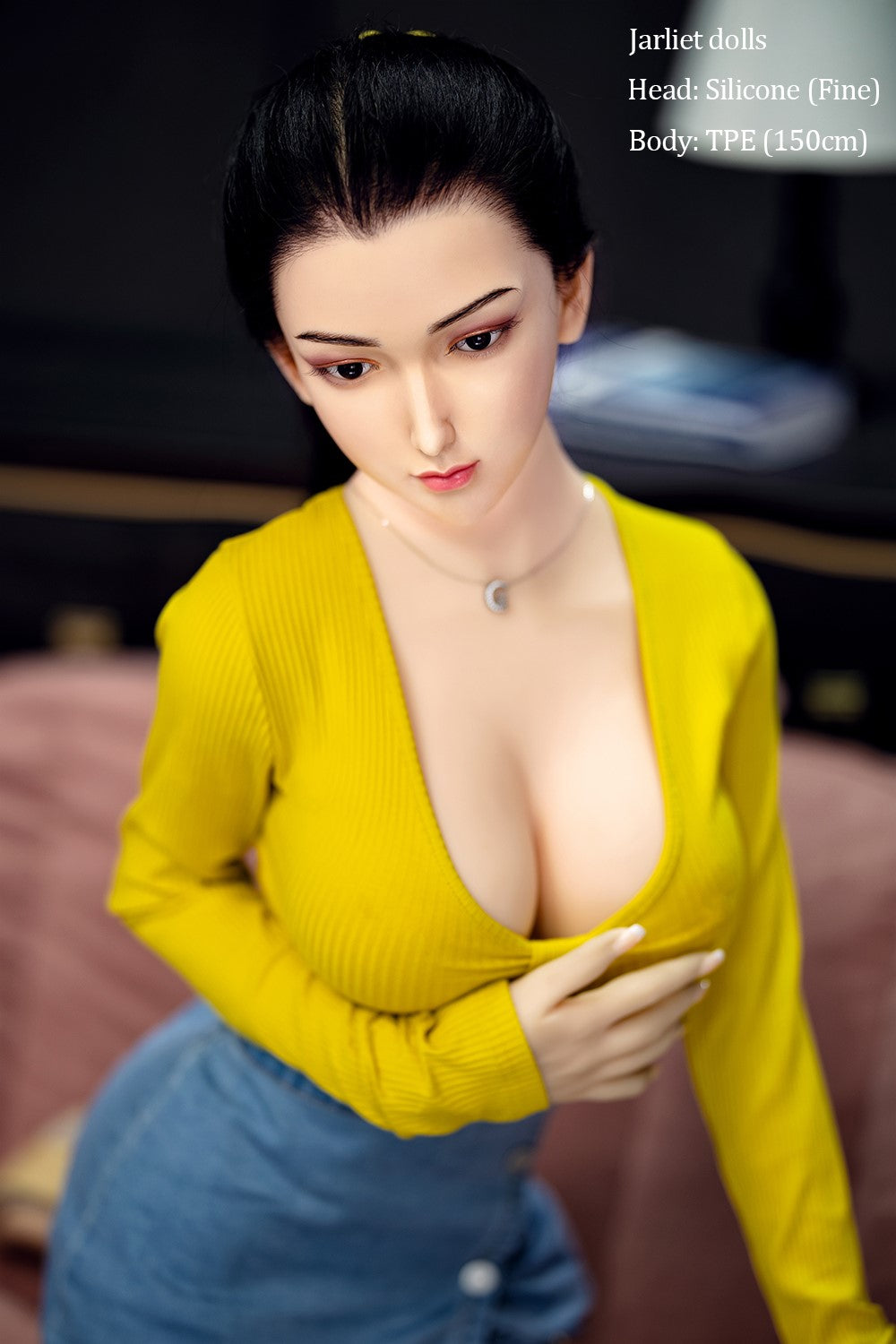 Fine Sex doll (Jarliet 150cm D-cup TPE+silicone)