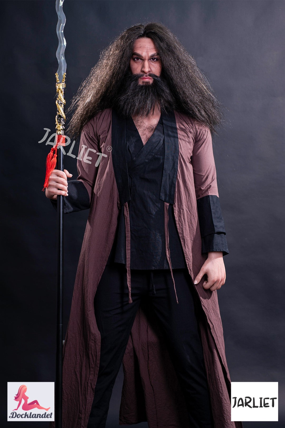 Männlich sexpuppe Zhang Fei von Jarliet - 193 cm realistische Puppe mit Muskelkörper