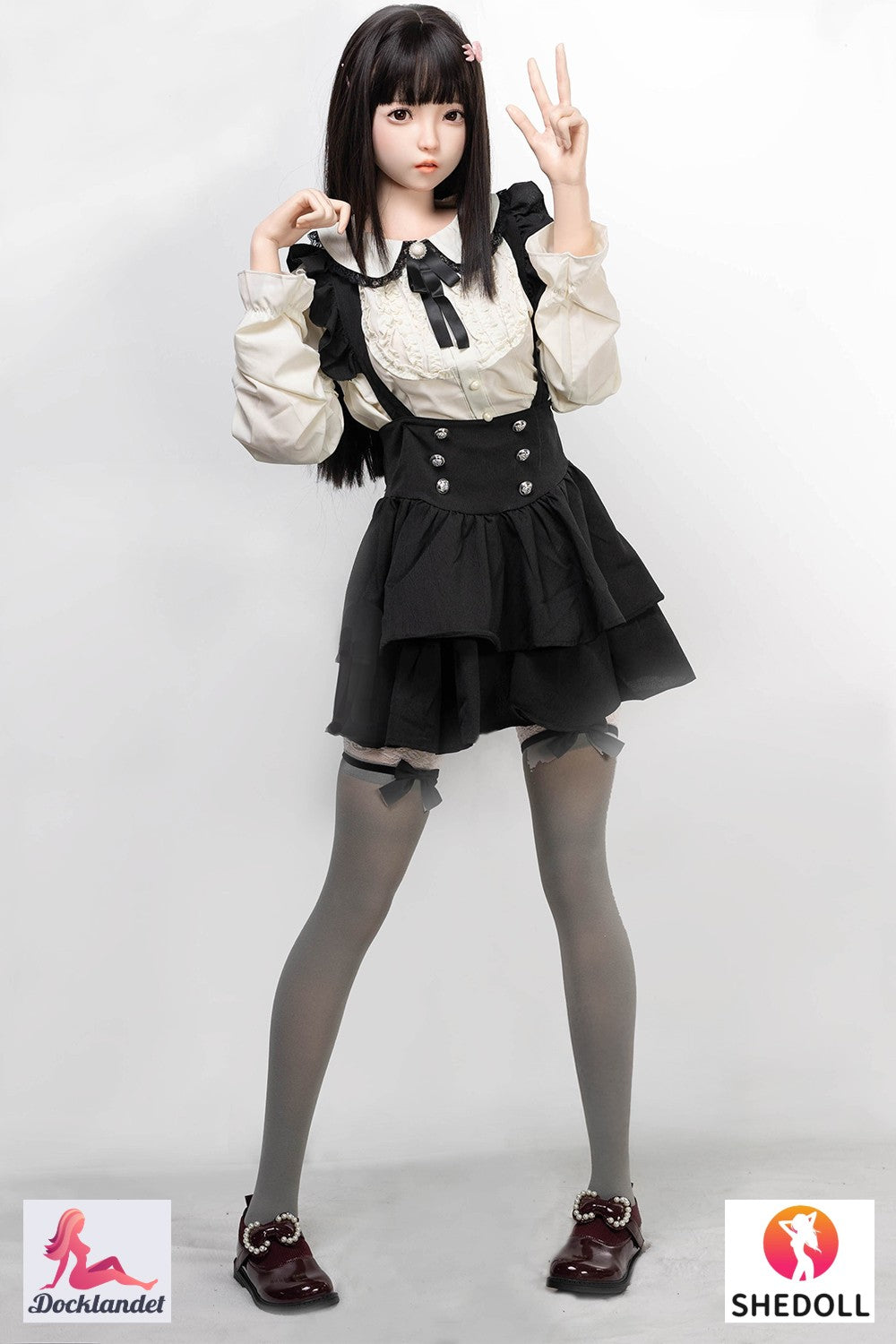 Süßigkeiten sexpuppe (SHEDOLL 152cm A-cup #SH195 2.0 Silikon)