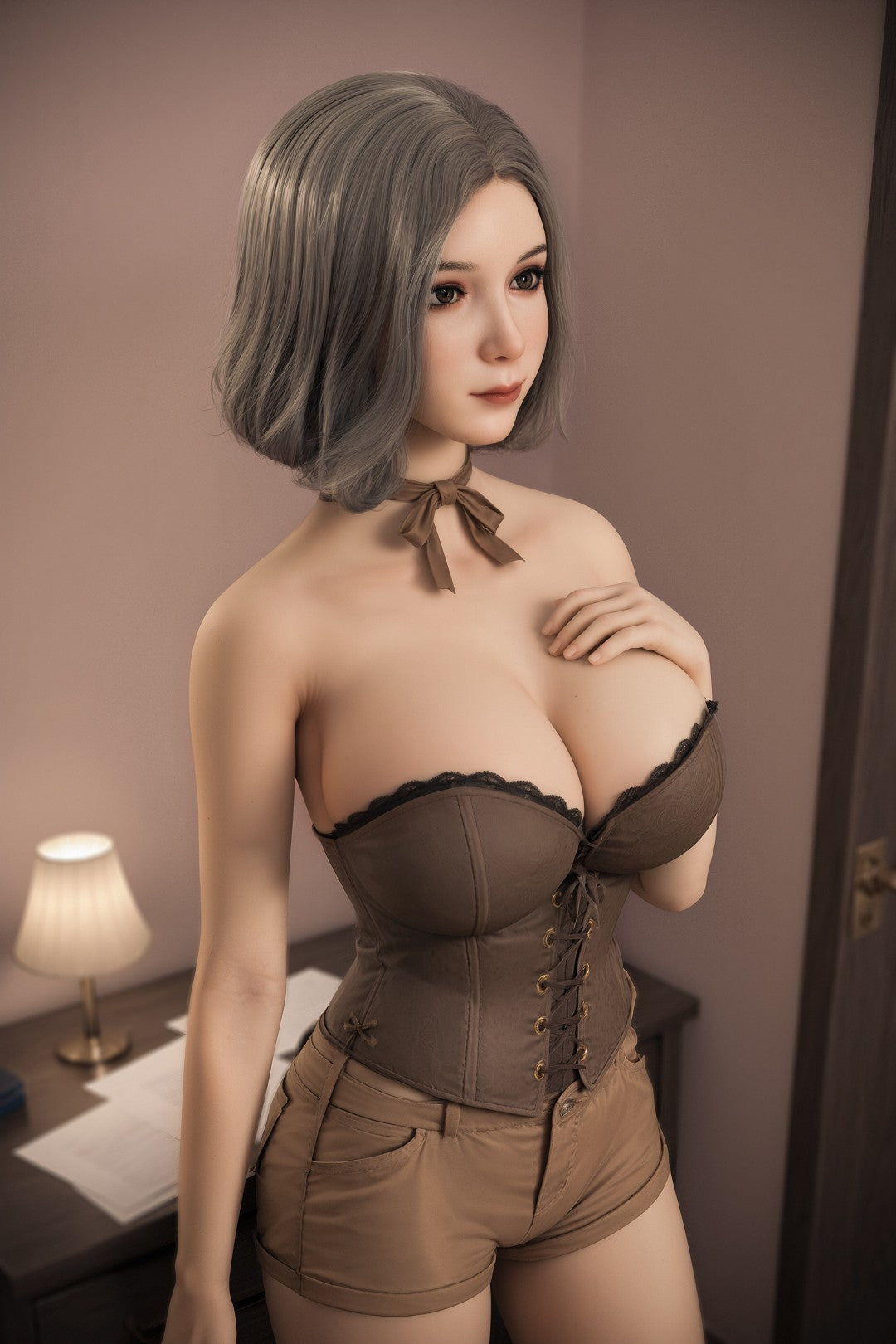 Delores sexpuppe (Aibei Doll 153cm N-cup #AB17 TPE+Silikon)