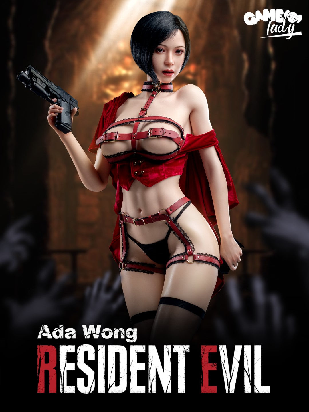 Ada Wong sexpuppe (Game Lady 171cm G-cup Nr.21 Silikon)