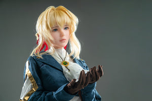 Violett sexpuppe (Game Lady 156 cm d-cup Anime Nr. 12 Silikon)