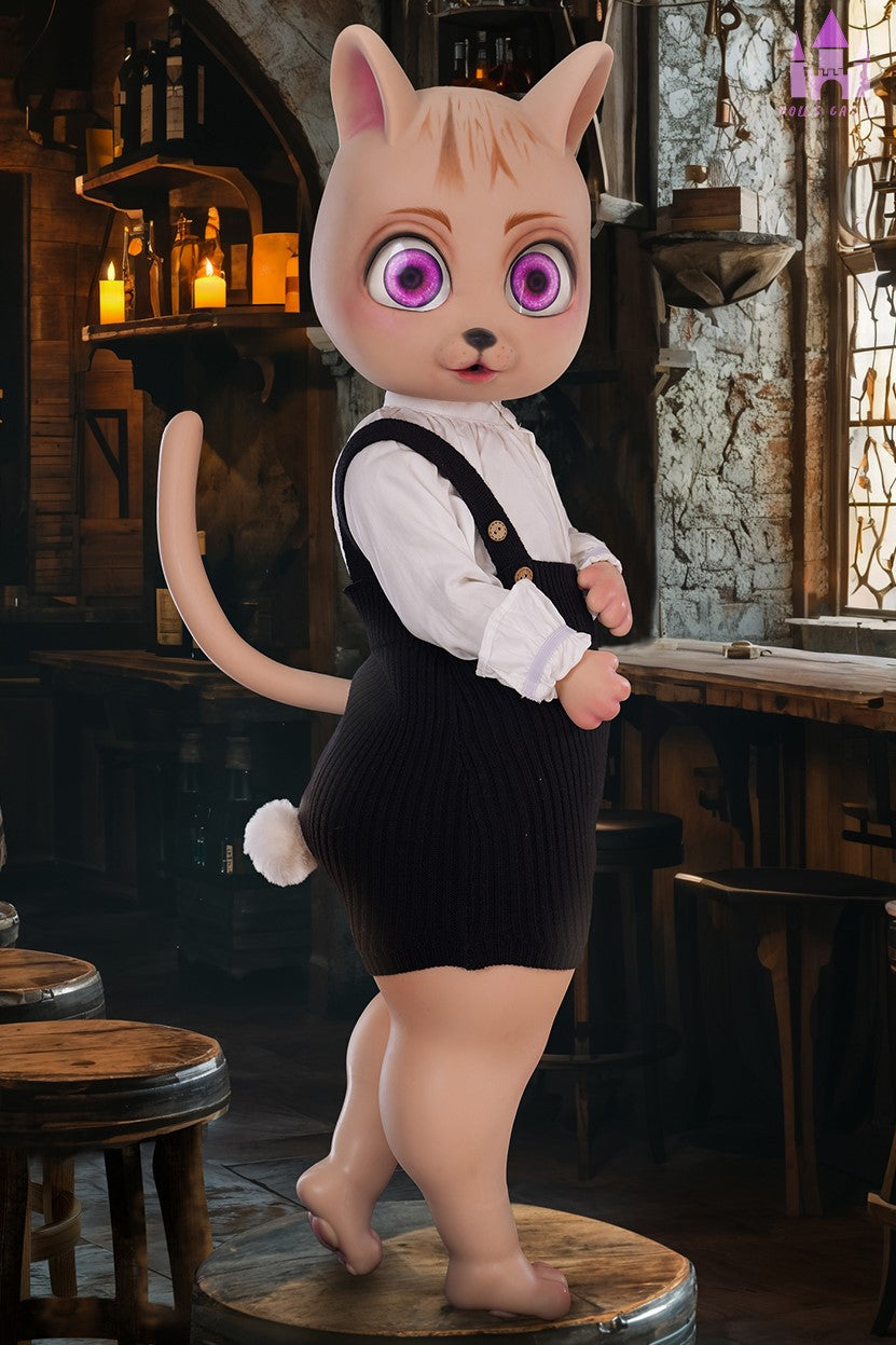 Bearrie sexpuppe (Dolls Castle 92cm A-cup Silikon)