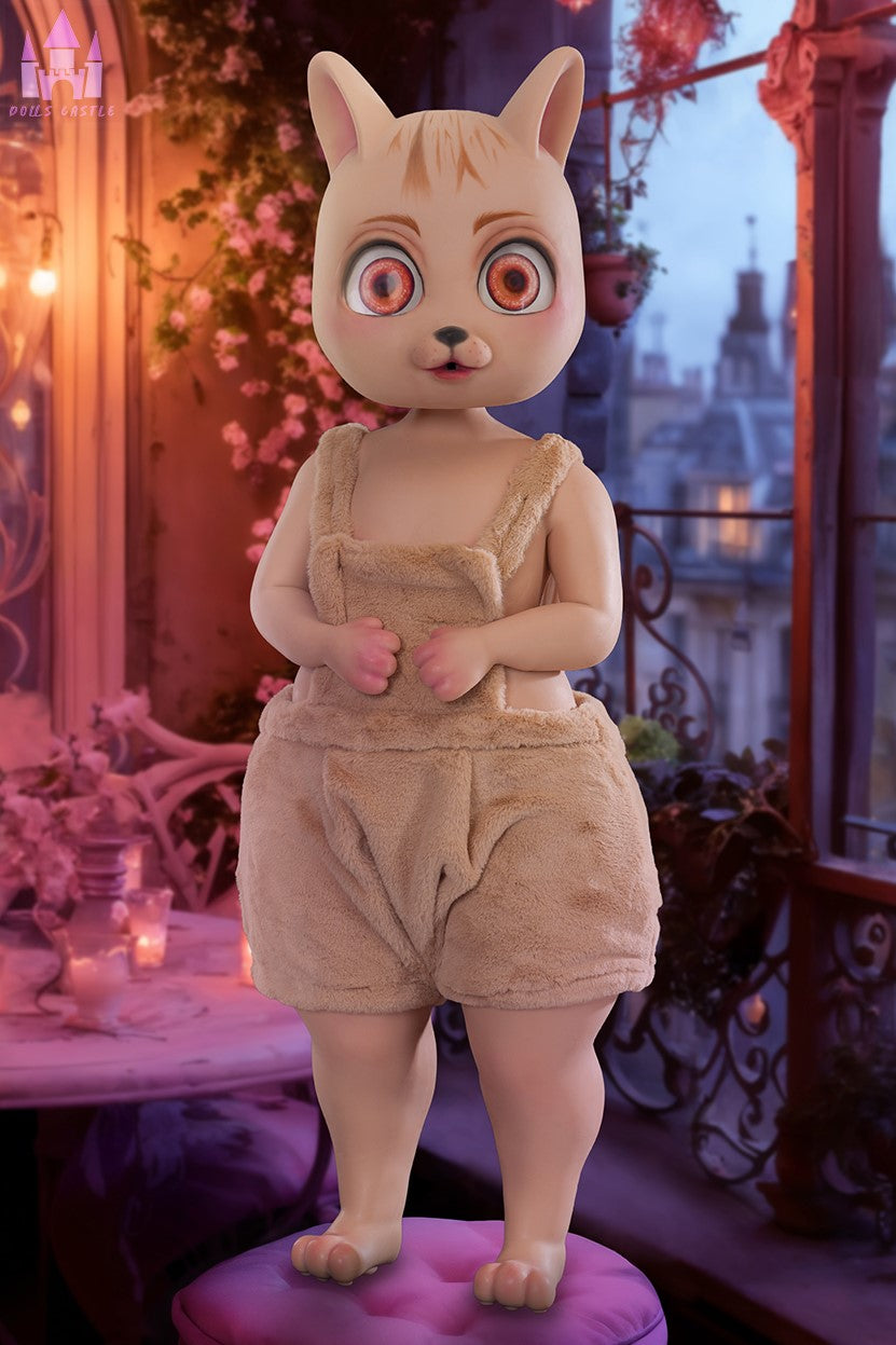 Bearrie sexpuppe (Dolls Castle 92cm A-cup Silikon)